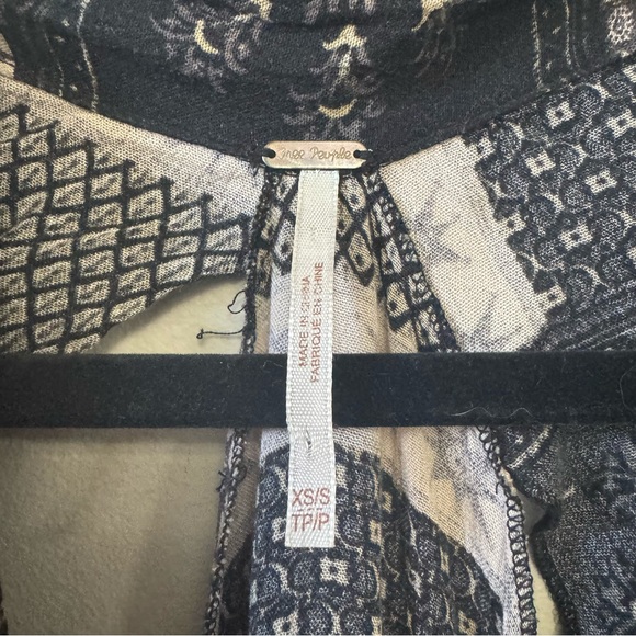 Free People Festival boho oversized cape flowy duster - Twilight stars - Picture 8 of 9